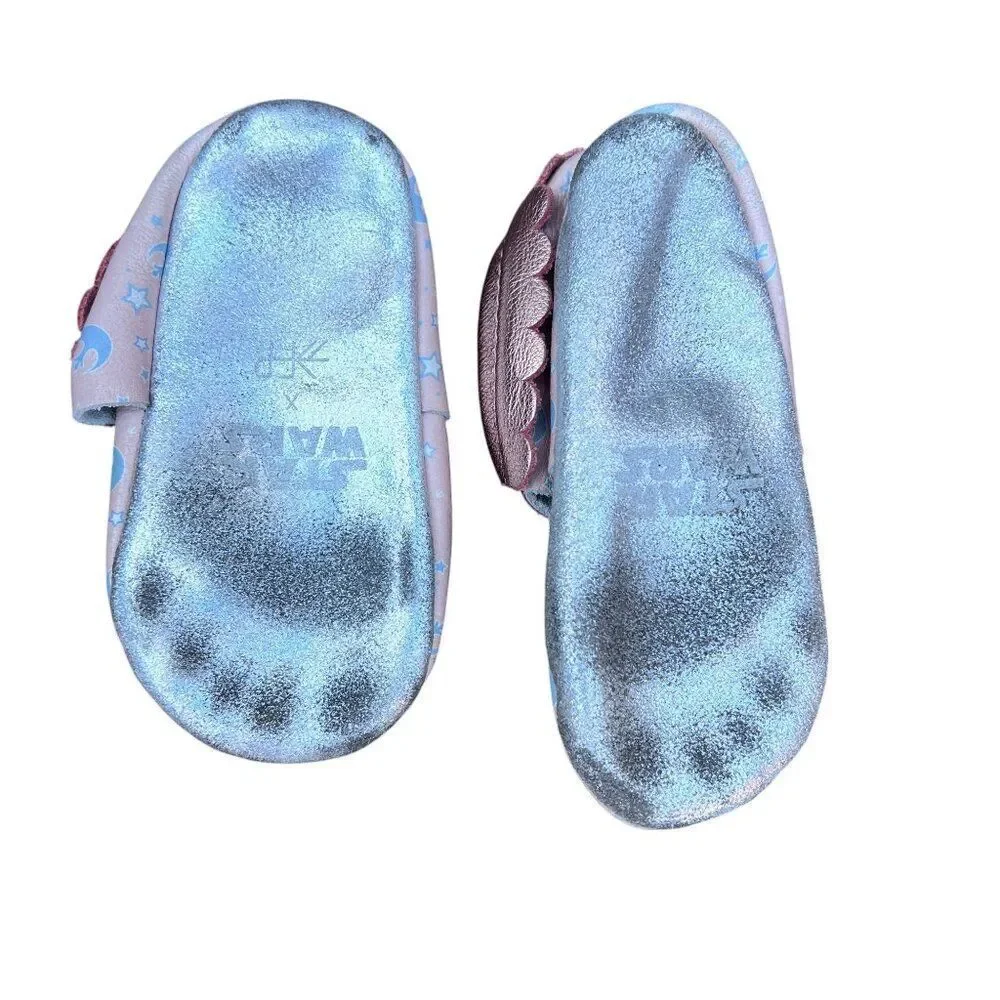 Freshly Picked Star Wars Pink Rose Gold Light Side Mary Jane Size 7